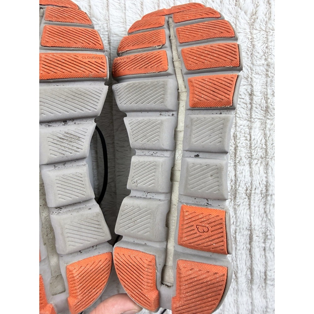 On Cloud Shoes X Shift Men's Size 8.5 Gray Alloy Red Running Hiking Sneakers - Picture 16 of 16